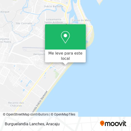 Burguelandia Lanches mapa