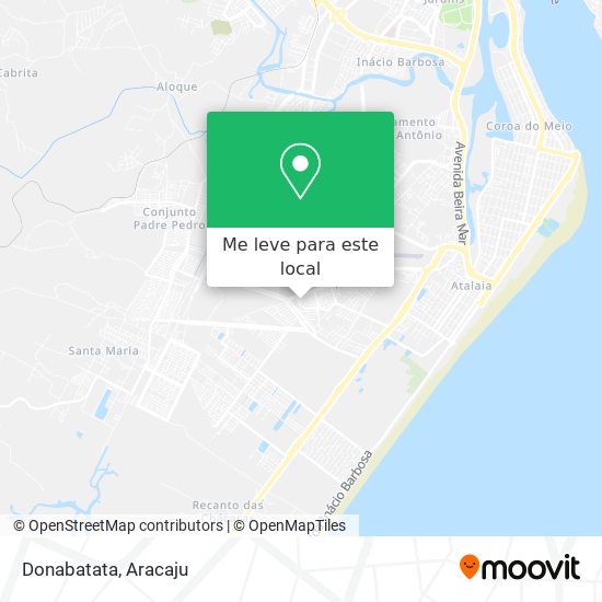 Donabatata mapa
