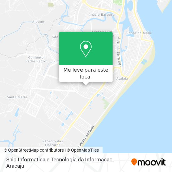 Ship Informatica e Tecnologia da Informacao mapa