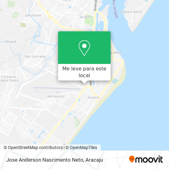 Jose Anderson Nascimento Neto mapa