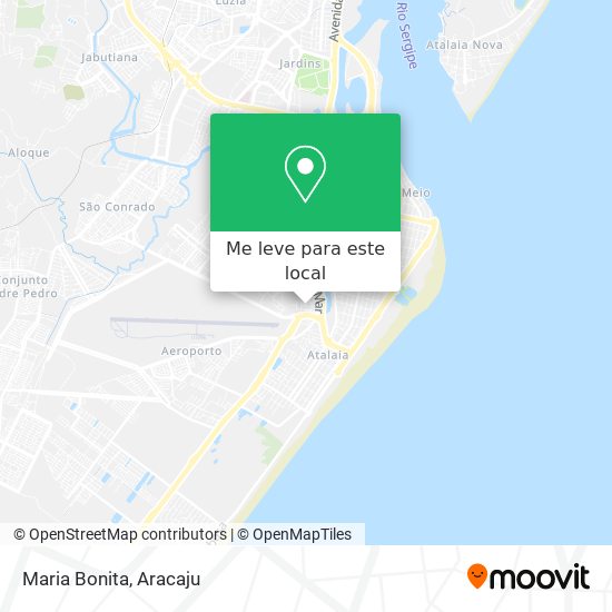 Maria Bonita mapa