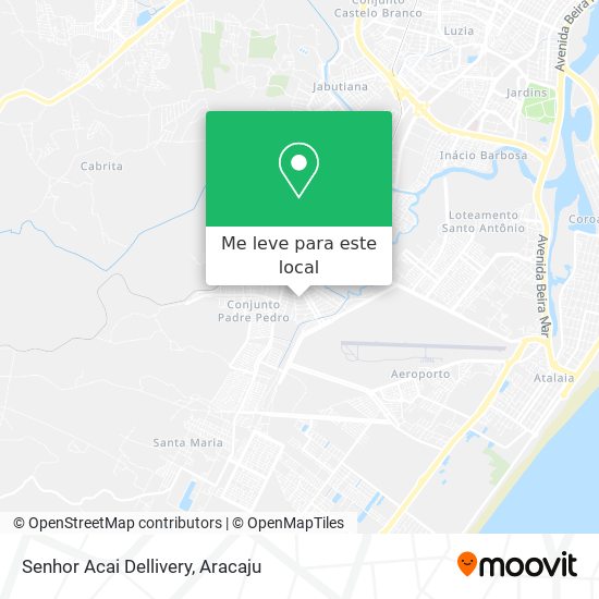 Senhor Acai Dellivery mapa