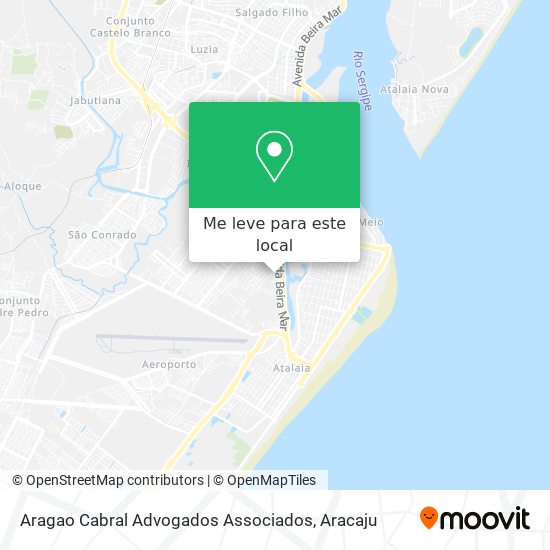 Aragao Cabral Advogados Associados mapa