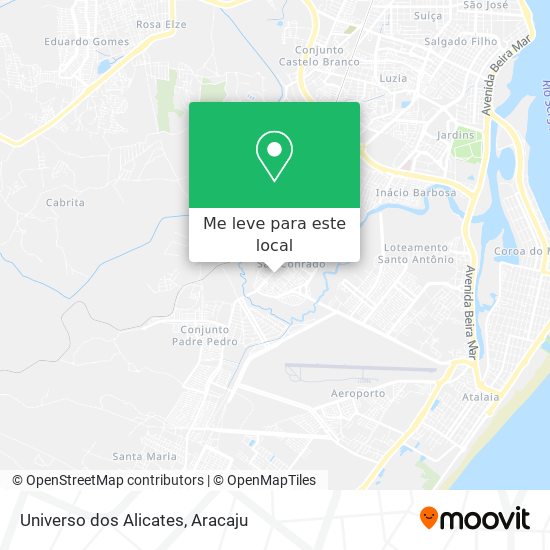 Universo dos Alicates mapa