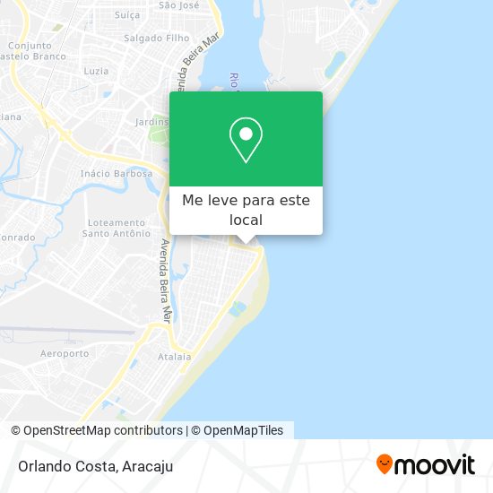 Orlando Costa mapa