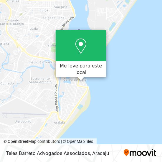 Teles Barreto Advogados Associados mapa