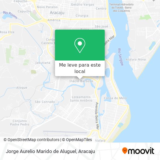 Jorge Aurelio Marido de Aluguel mapa