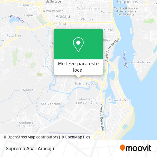 Suprema Acai mapa