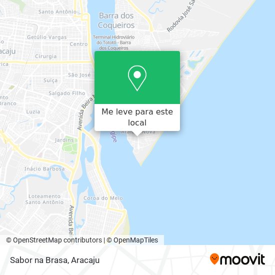 Sabor na Brasa mapa