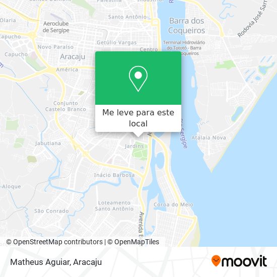 Matheus Aguiar mapa