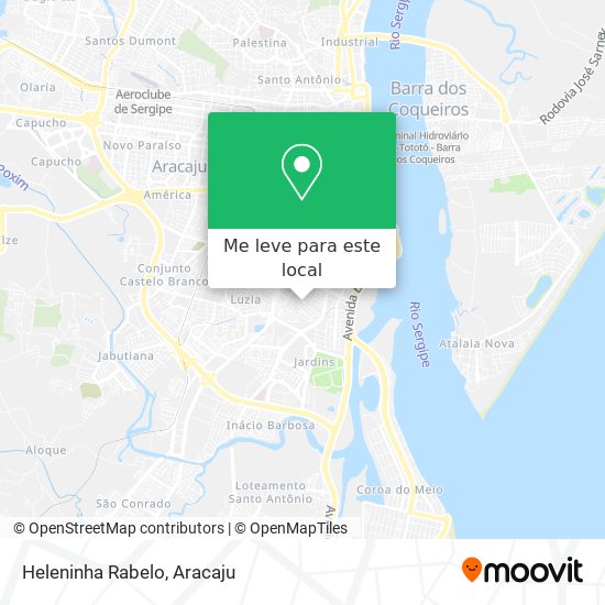 Heleninha Rabelo mapa
