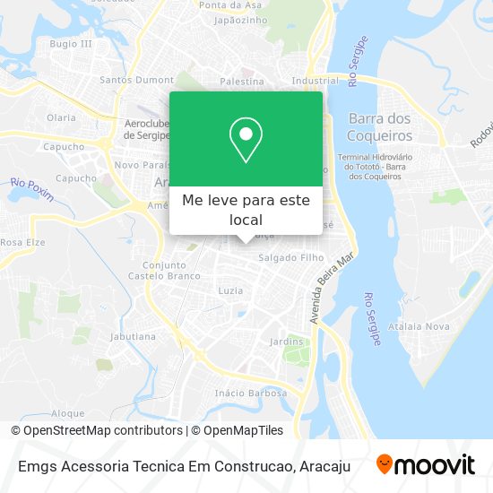 Emgs Acessoria Tecnica Em Construcao mapa