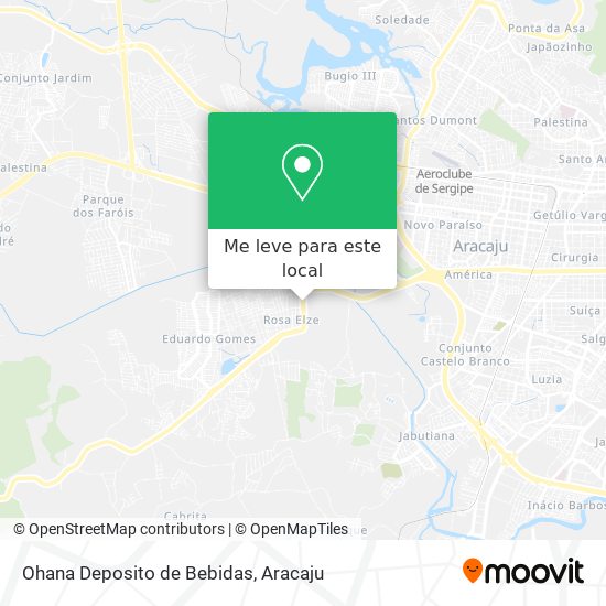 Ohana Deposito de Bebidas mapa
