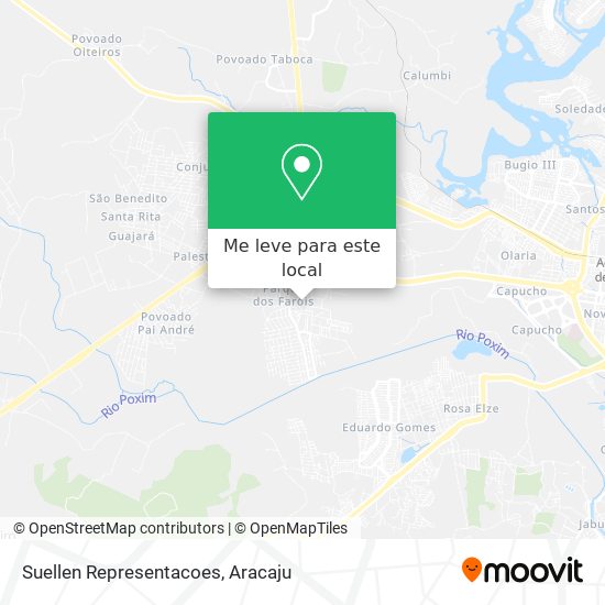 Suellen Representacoes mapa