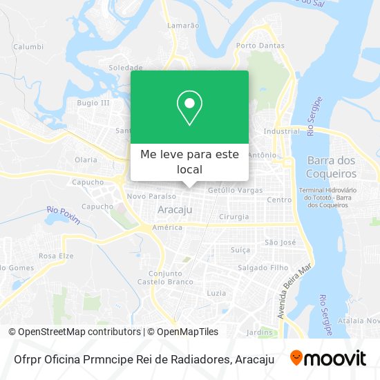 Ofrpr Oficina Prmncipe Rei de Radiadores mapa