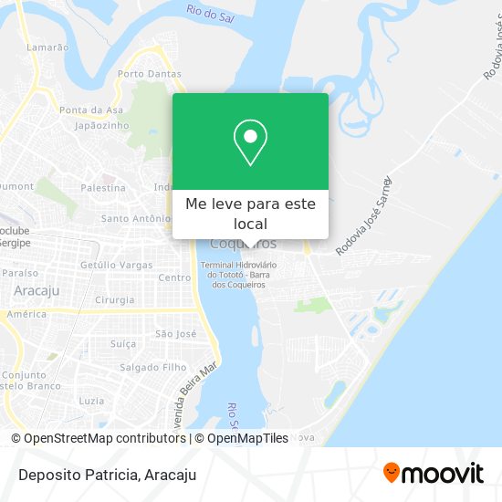 Deposito Patricia mapa