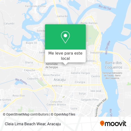 Cleia Lima Beach Wear mapa