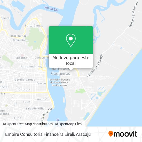 Empire Consultoria Financeira Eireli mapa