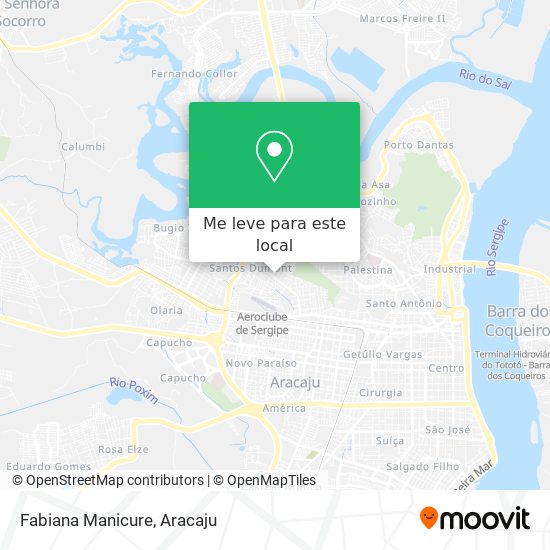 Fabiana Manicure mapa