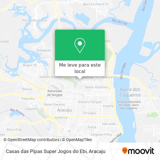 Casas das Pipas Super Jogos do Ebi mapa