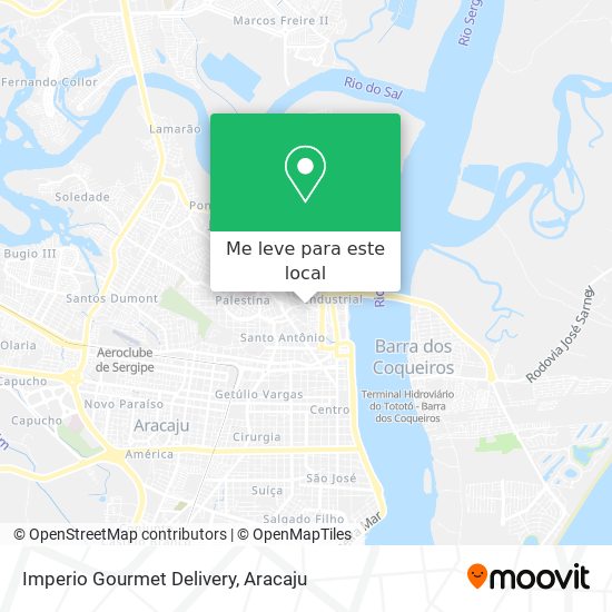 Imperio Gourmet Delivery mapa