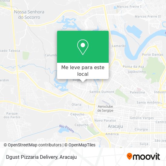 Dgust Pizzaria Delivery mapa