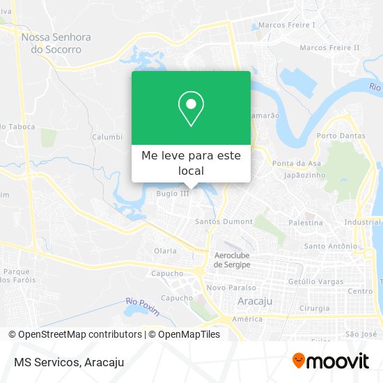 MS Servicos mapa