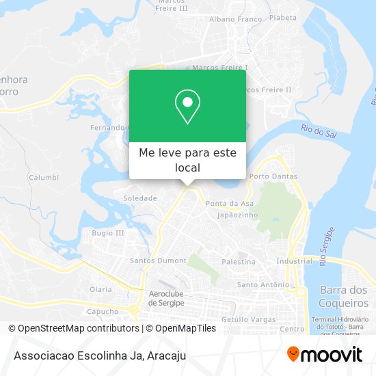 Associacao Escolinha Ja mapa