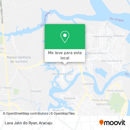 Lava Jato do Ryan mapa