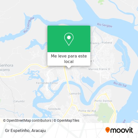 Gr Espetinho mapa