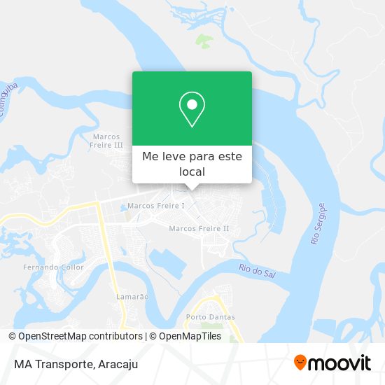 MA Transporte mapa