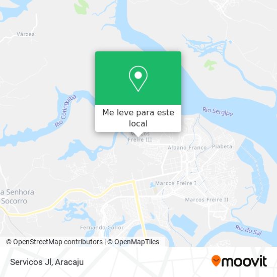 Servicos Jl mapa
