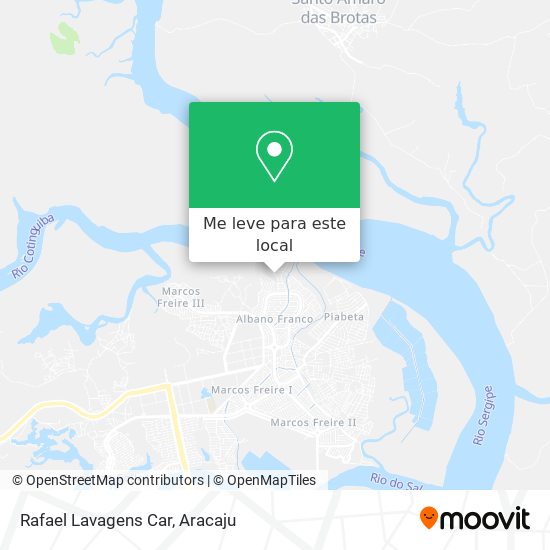 Rafael Lavagens Car mapa