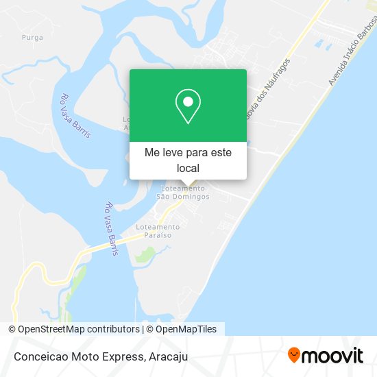 Conceicao Moto Express mapa