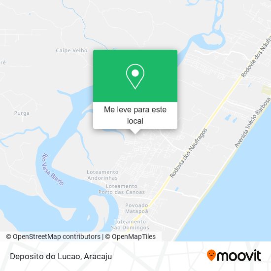 Deposito do Lucao mapa