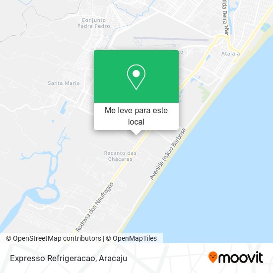 Expresso Refrigeracao mapa