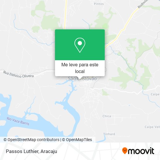 Passos Luthier mapa