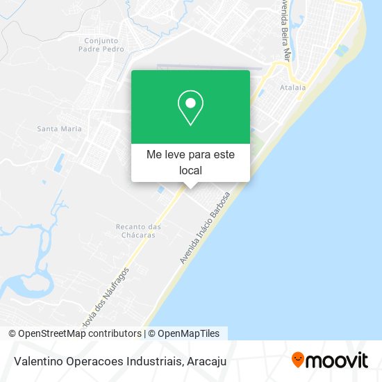 Valentino Operacoes Industriais mapa