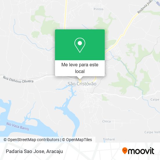 Padaria Sao Jose mapa