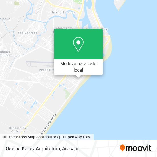 Oseias Kalley Arquitetura mapa