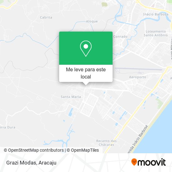 Grazi Modas mapa