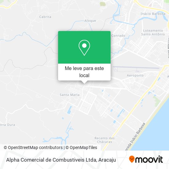 Alpha Comercial de Combustiveis Ltda mapa