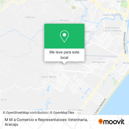 M M a Comercio e Representacoes Veterinaria mapa