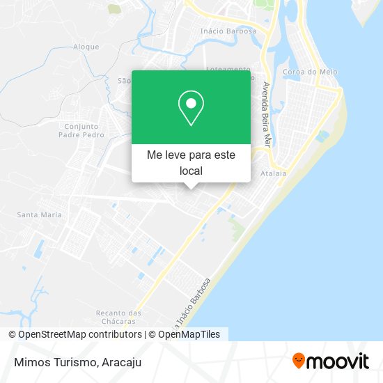 Mimos Turismo mapa