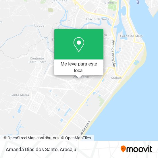 Amanda Dias dos Santo mapa