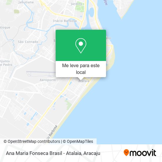 Ana Maria Fonseca Brasil - Atalaia mapa
