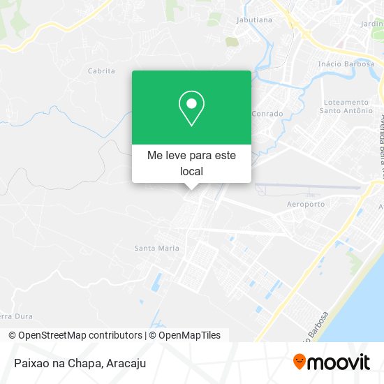 Paixao na Chapa mapa