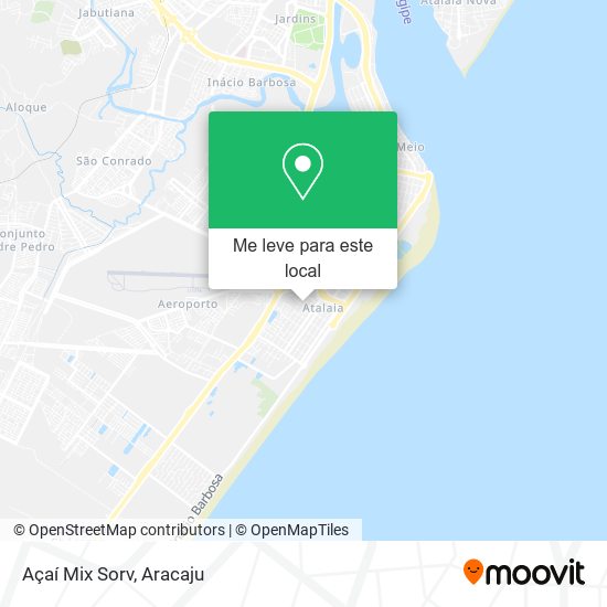 Açaí Mix Sorv mapa