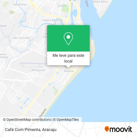 Café Com Pimenta mapa