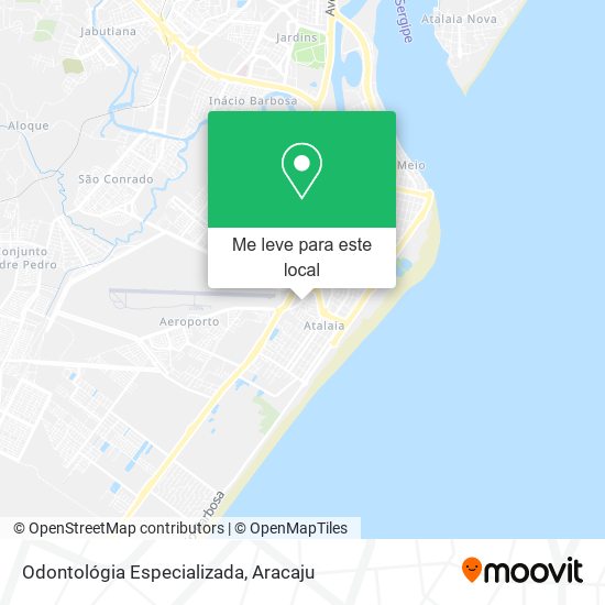 Odontológia Especializada mapa